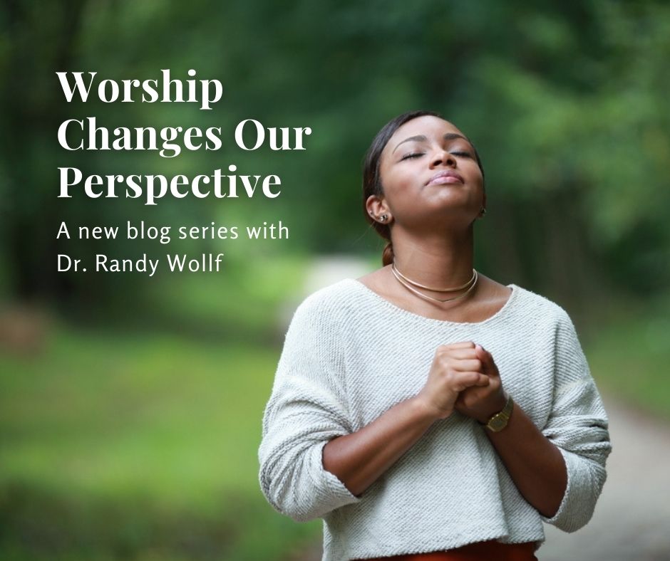 Woman worshipping God and it changing her perspective